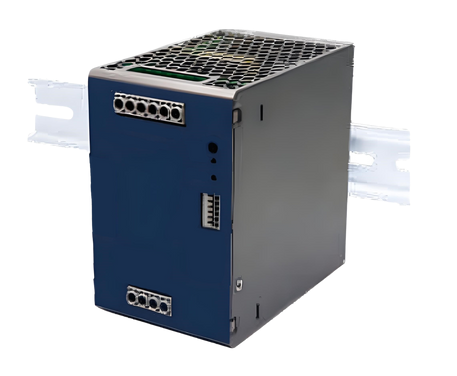 Three-phase DIN rail power supply